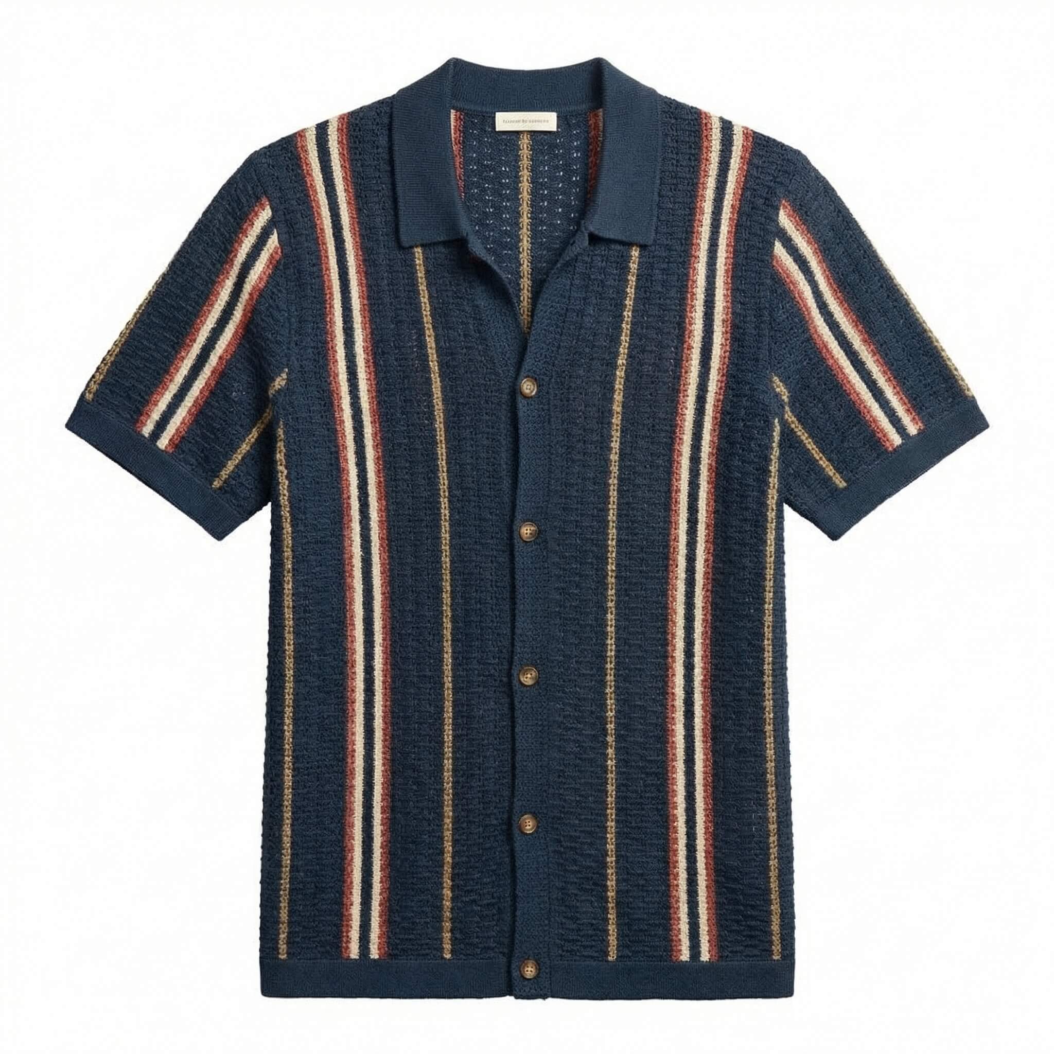 Men's Polo Shirt with Lightweight Knit Fabric – Breathable Golf 4